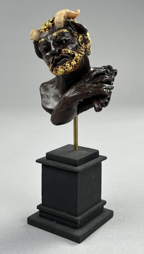 Campbell G. Paxton Head of Pan with Pipes (1 of 11)