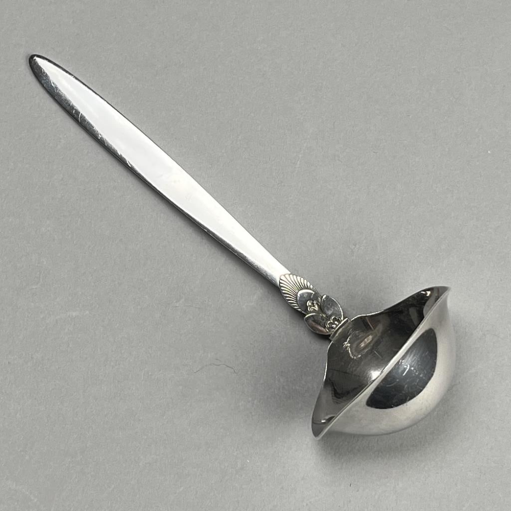 Georg Jensen Cactus Sterling Gravy Ladle (1 of 5)