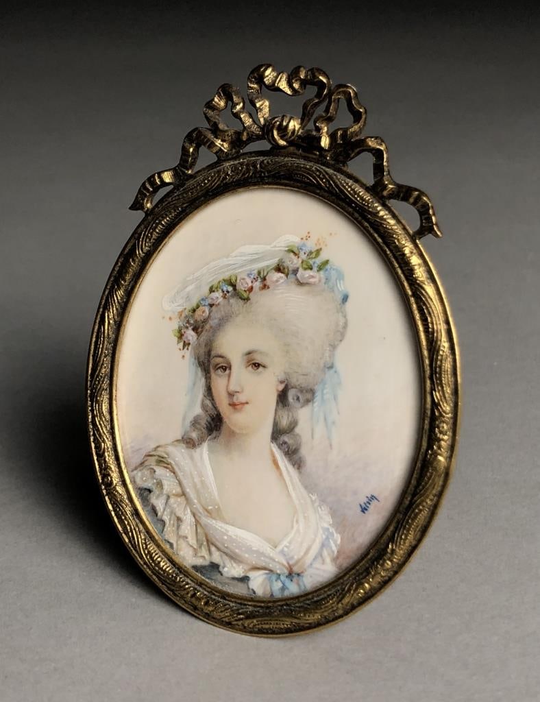 French Princess Elisabeth Miniature Portrait (1 of 6)