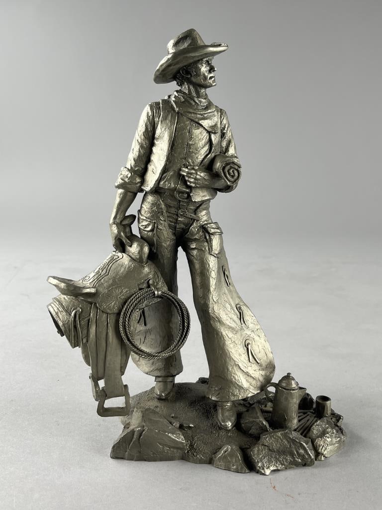 Jim Ponter The Wrangler Pewter Statue (1 of 9)