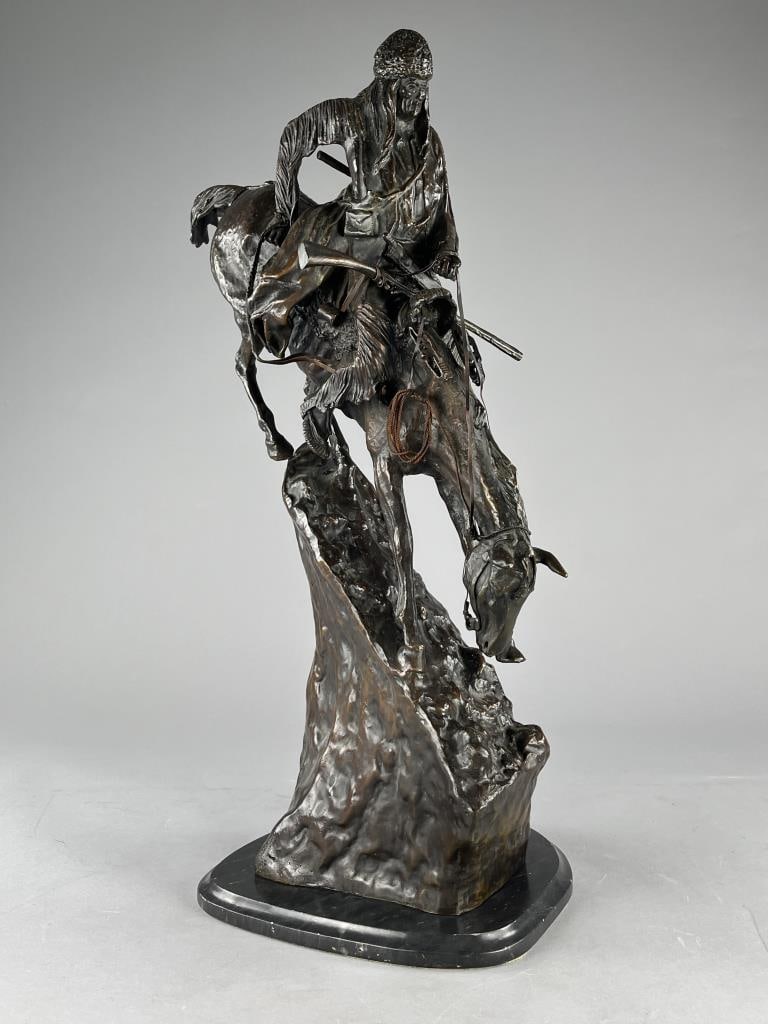After Frederic Remington Mountain Man Bronze (1 of 16)