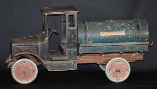 Rare 1920's Buddy-L Tank Line Toy Truck: Original Condition