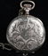 ANTIQUE LADIES ELGIN HUNTING CASE POCKET WATCH - 4