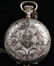 ANTIQUE LADIES ELGIN HUNTING CASE POCKET WATCH - 5