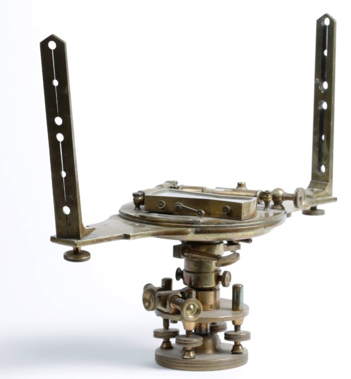 ANTIQUE W&L.E. GURLEY BRASS SOLAR COMPASS (1 of 6)