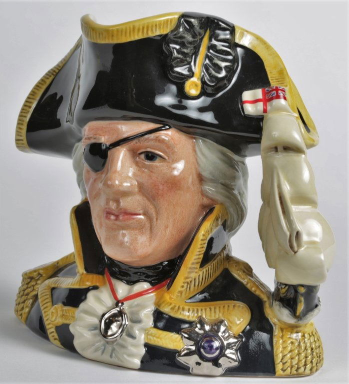 ROYAL DOULTON VICE ADMIRAL LORD NELSON TOBY MUG (1 of 4)