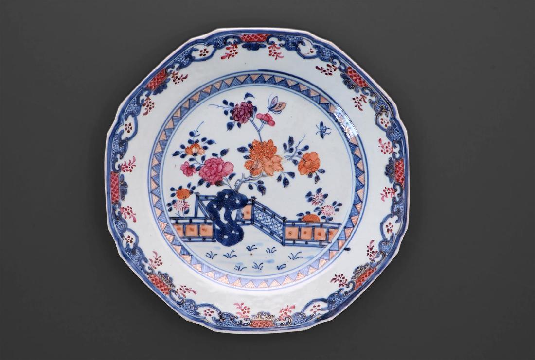 A set of nine Imari porcelain dishes, decorated with (1 of 11)