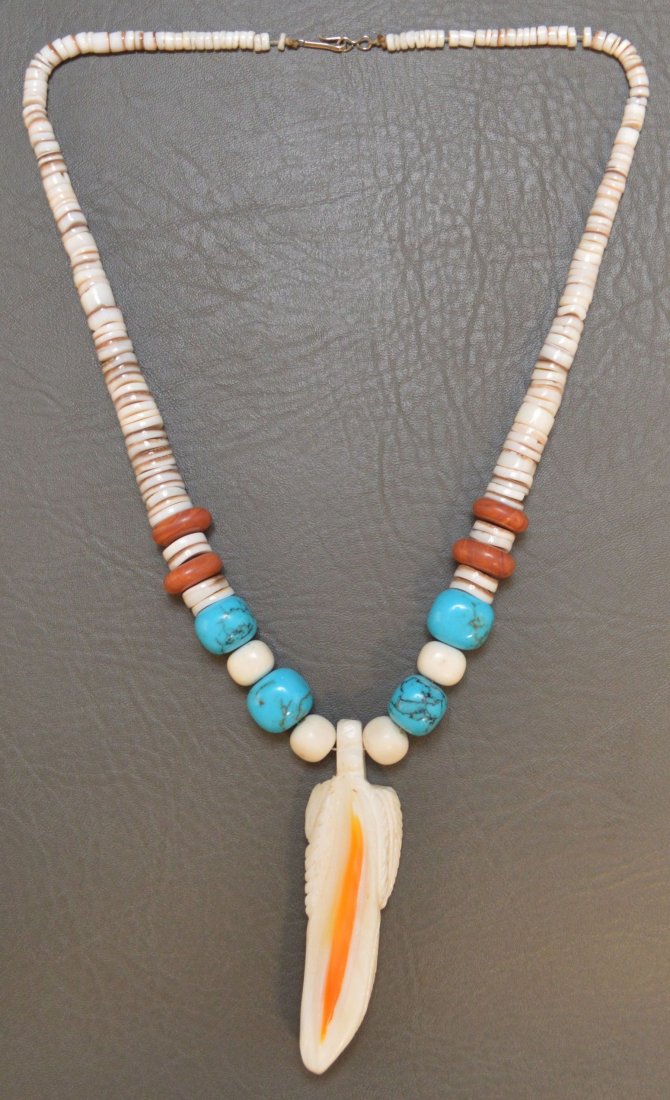 PUEBLO NECKLACE ATTRIBUTED TO ROGUE GARCIA (1 of 7)