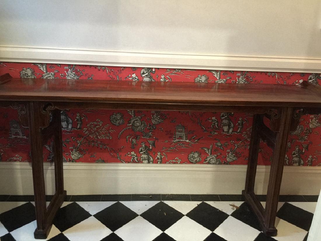 Chinese Rosewood Carved Altar Table (1 of 8)