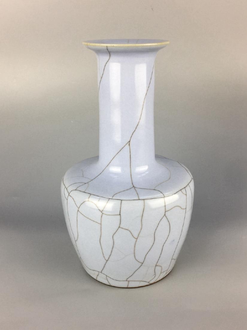 Chinese Crackle Glazed Porcelain Vase (1 of 6)