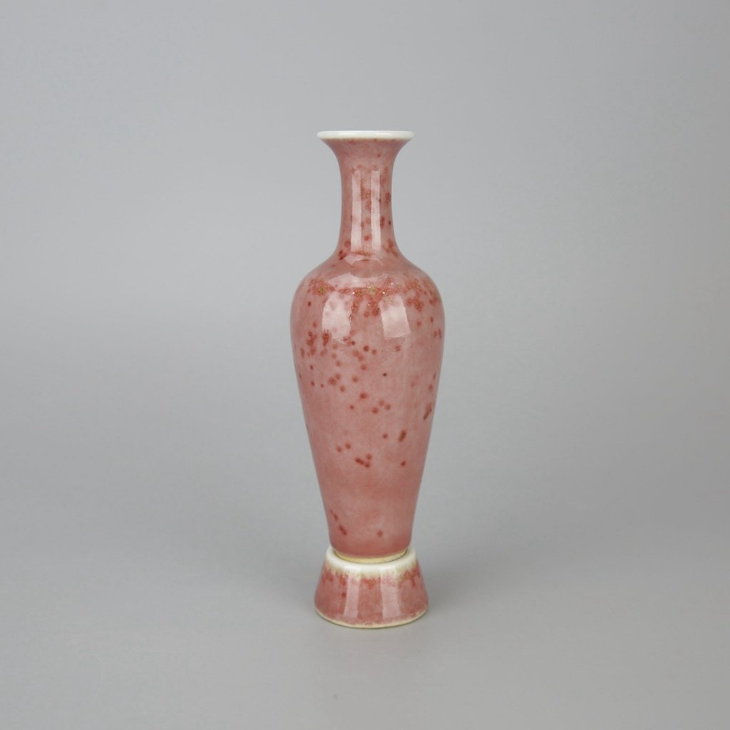Small Chinese Brown Glazed Porcelain Vase (1 of 3)