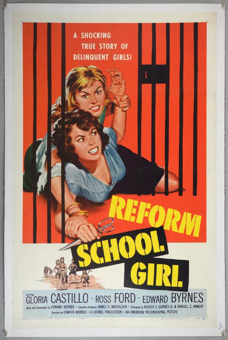 Reform School Girls (1957) US One Sheet film poster, (1 of 1)