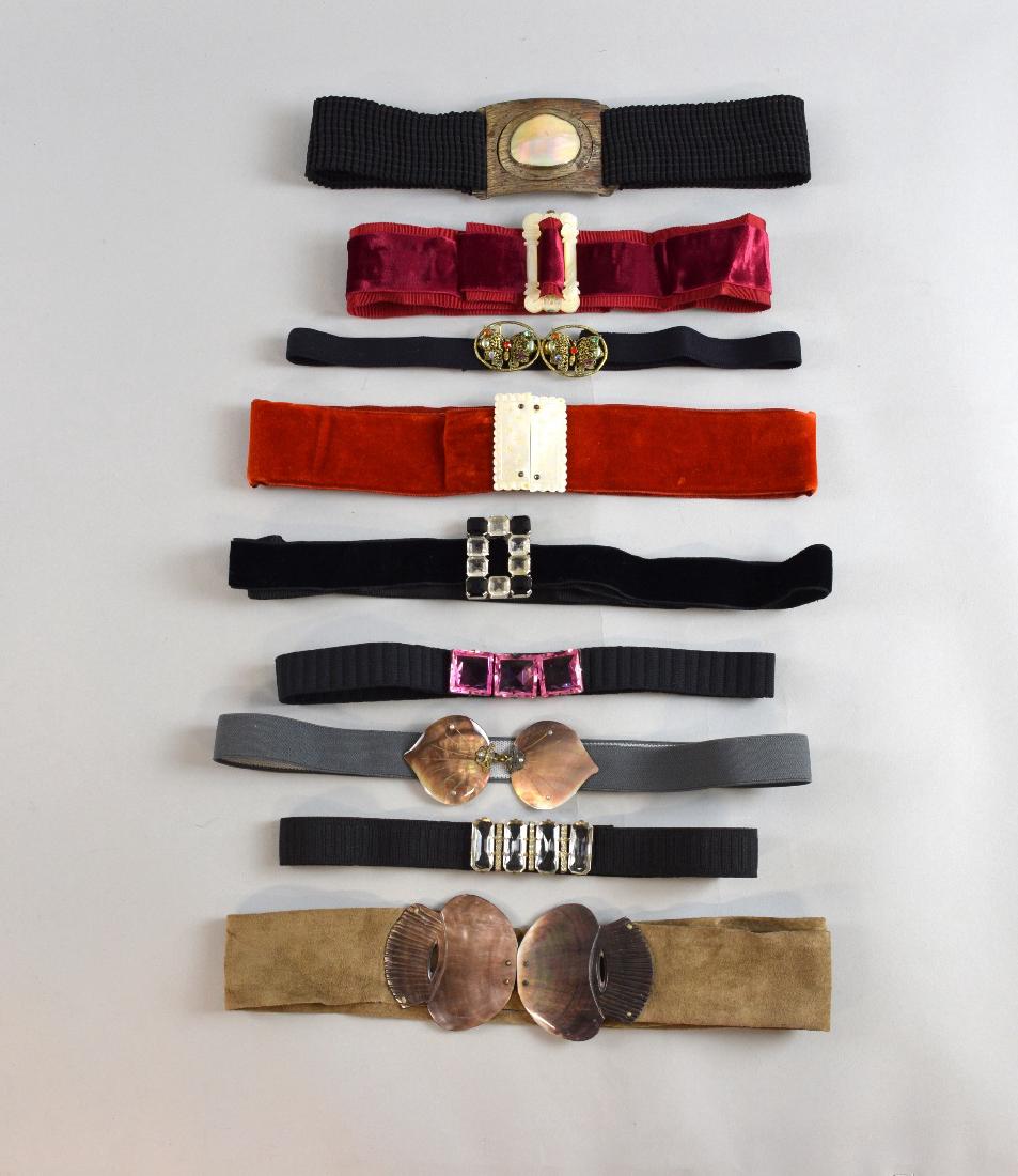 Collection of decorative dress buckles, (1 of 1)