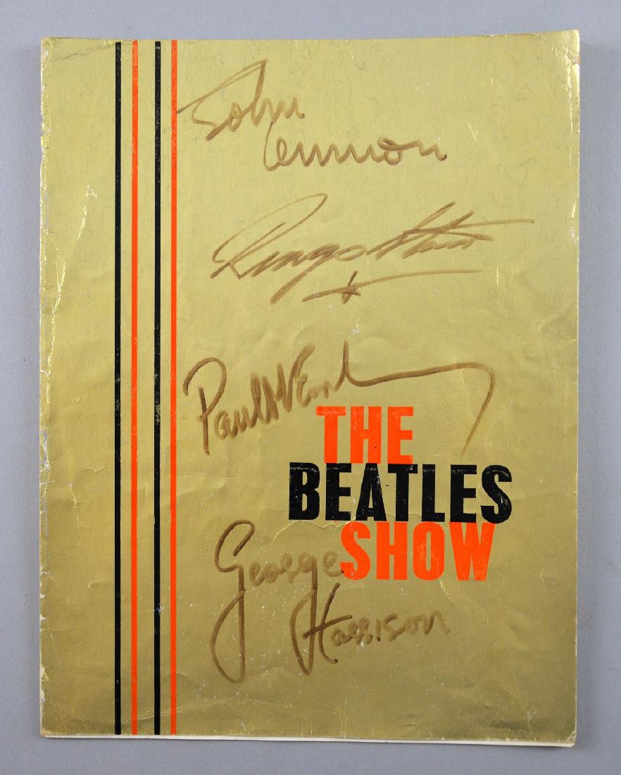 The Beatles Show - Programme signed to t (1 of 3)