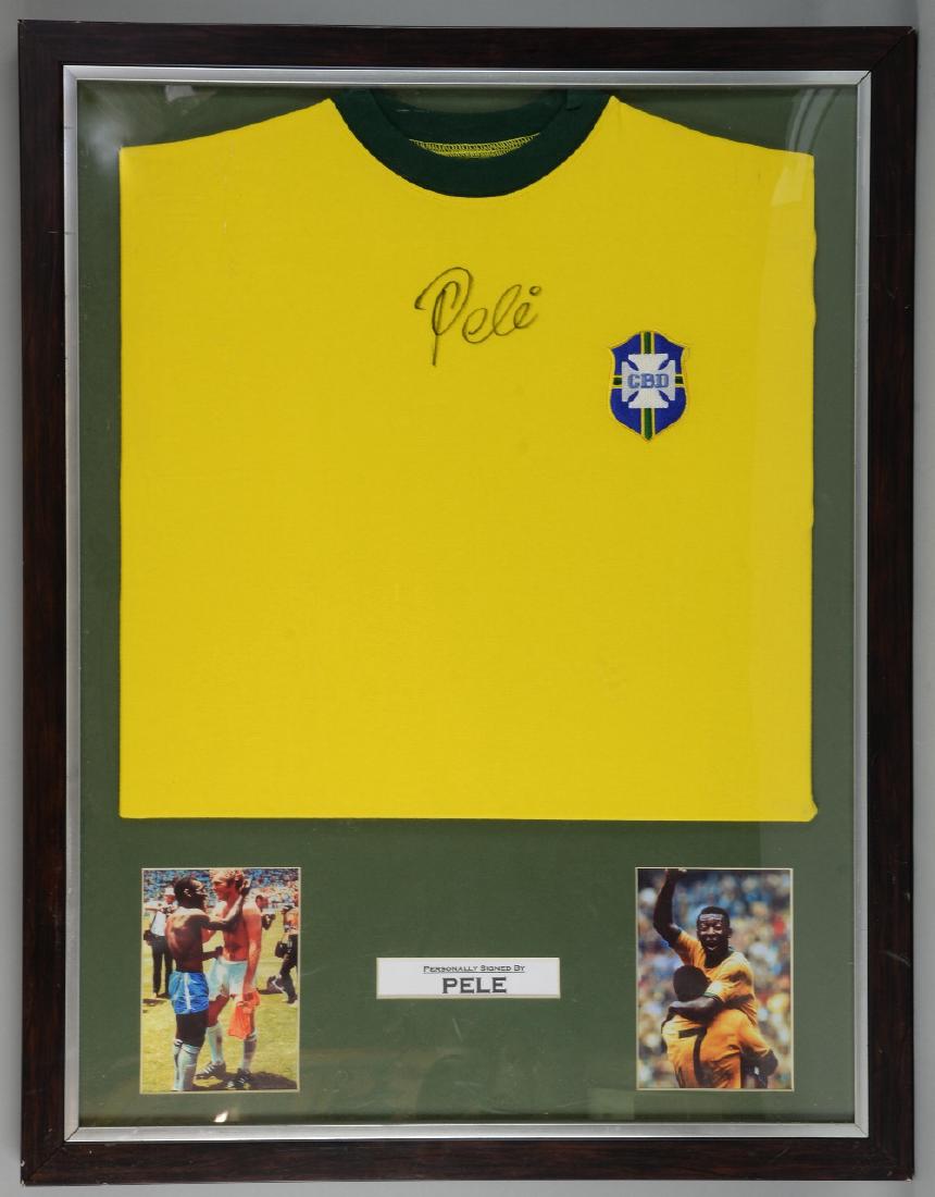 Football - Pele signed Brazil football s (1 of 1)