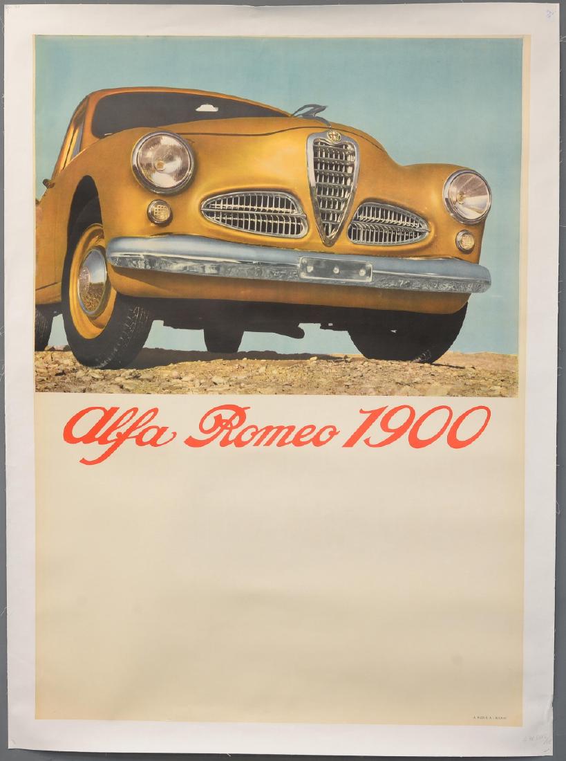 Alfa Romeo 1900 - Original Italian showr (1 of 1)