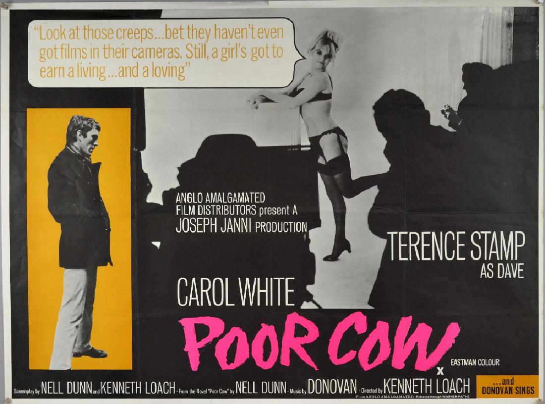 Poor Cow (1967) British Quad film poster (1 of 1)