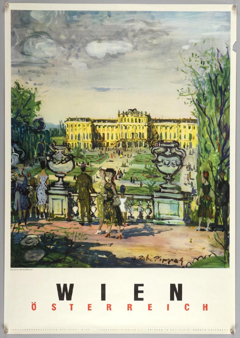Seven vintage Austrian Travel posters fr (1 of 2)
