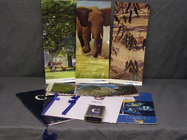 Concorde menu for the fist flight, etc: Concorde menu for the fist flight, three other menu one from Concorde and two from royal flight menus and a pack of Concorde playing cards sealed