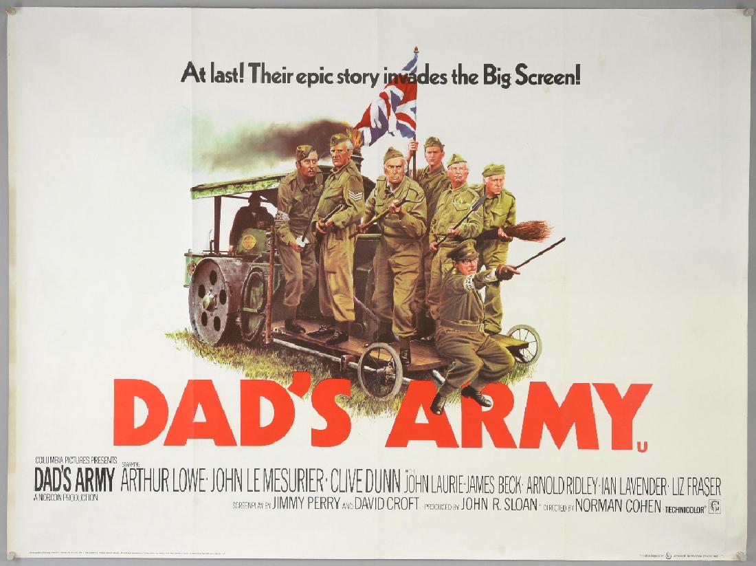 Dad's Army (1971) British Quad film poster, comedy (1 of 1)