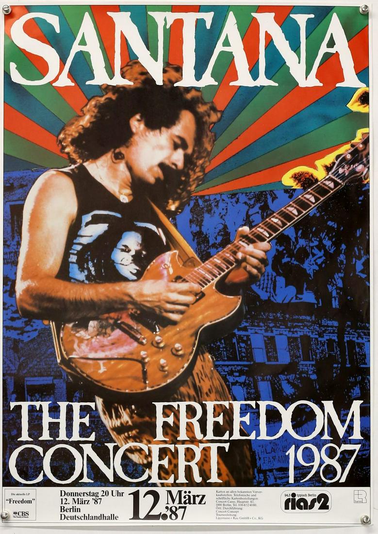 Santana - 3 concert posters and prints i (1 of 2)