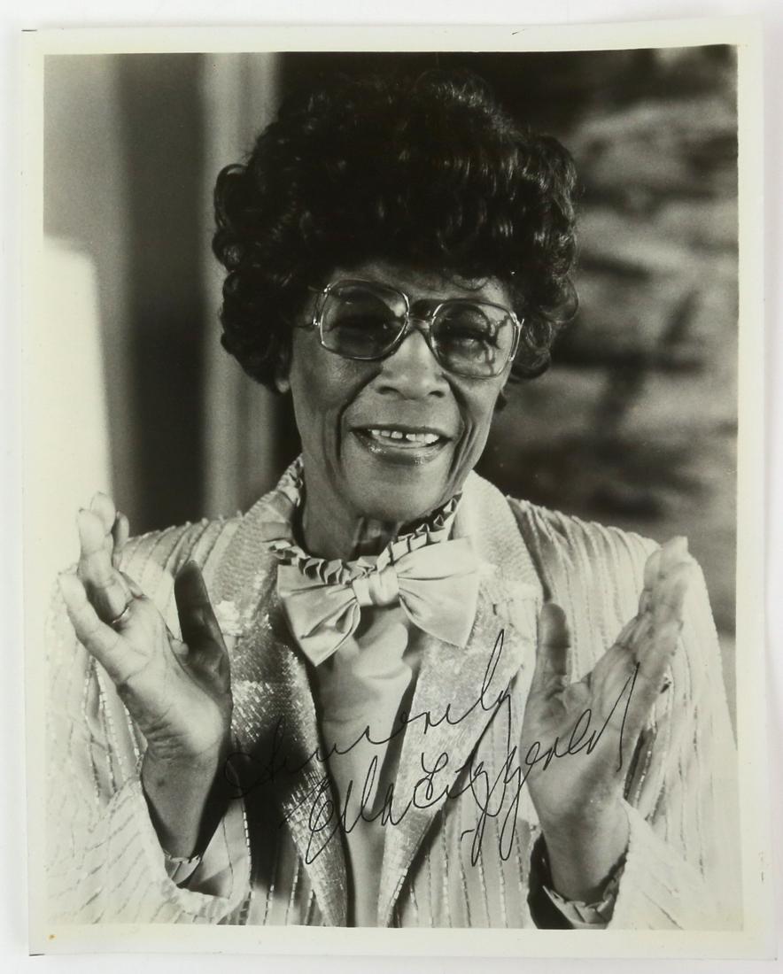 Ella Fitzgerald - American singer, a sig (1 of 1)