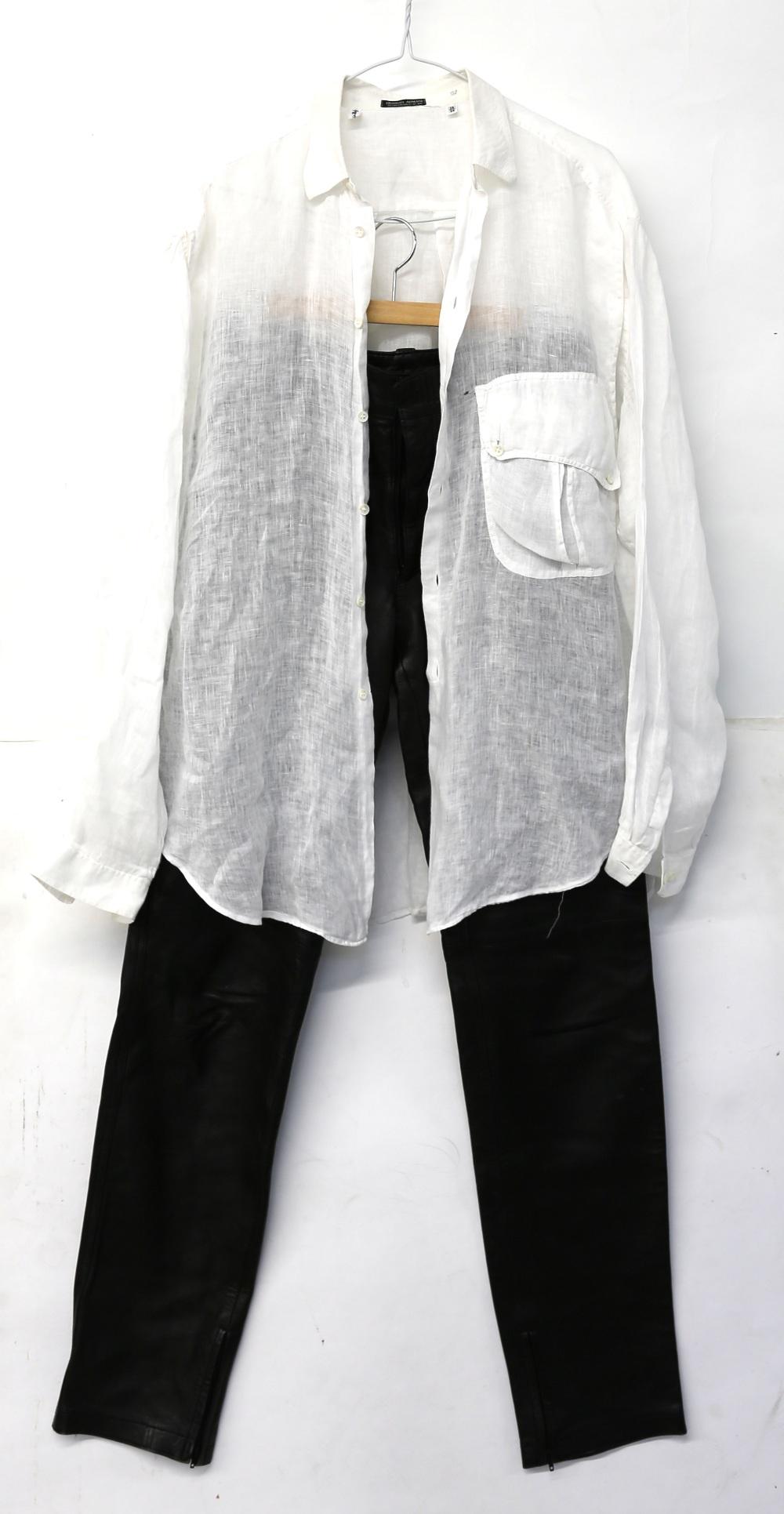 Eric Clapton - Versace leather trousers (1 of 7)