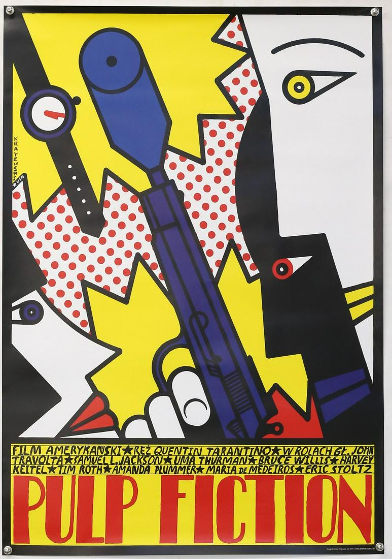 Pulp Fiction (R-2011) Polish commercial poster, di (1 of 1)