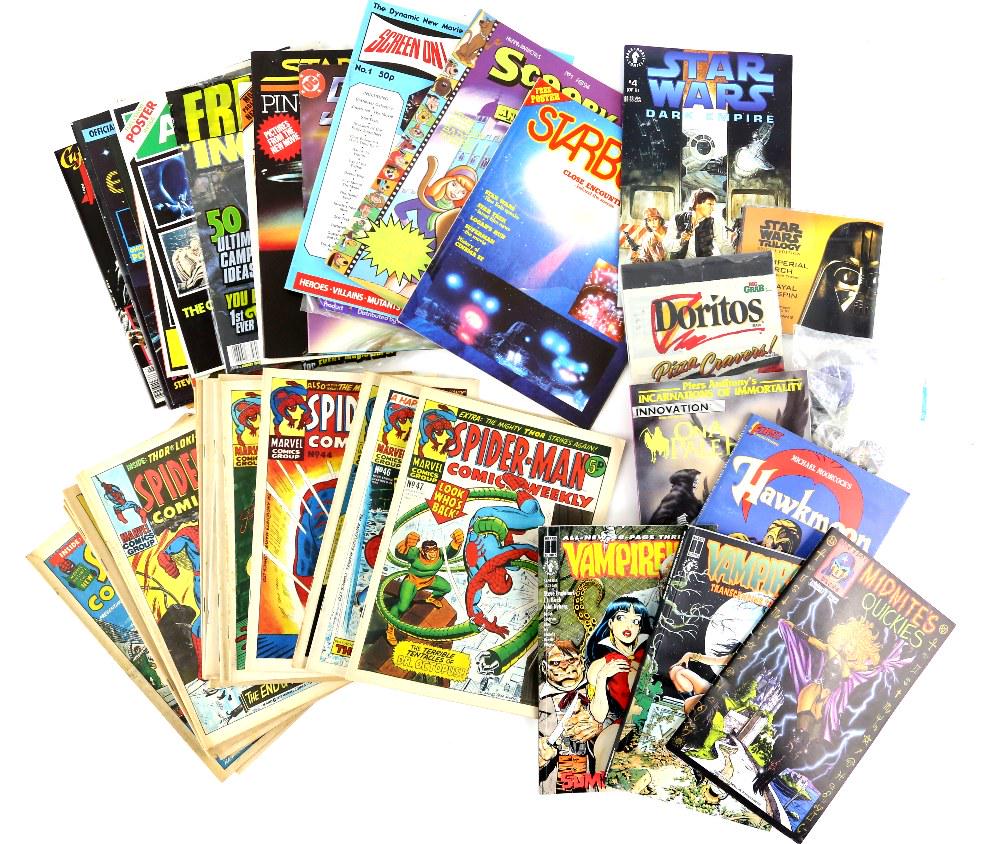 Movie books and magazines including ILM, Star Log, (1 of 1)