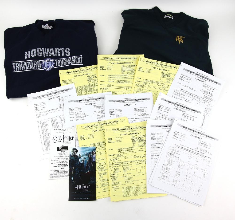 Harry Potter and the Goblet Fire - Two Crew T Shir (1 of 1)