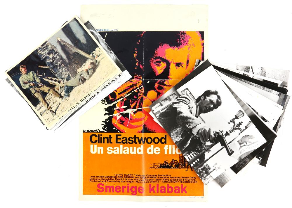 Clint Eastwood related items including Belgian pos (1 of 2)