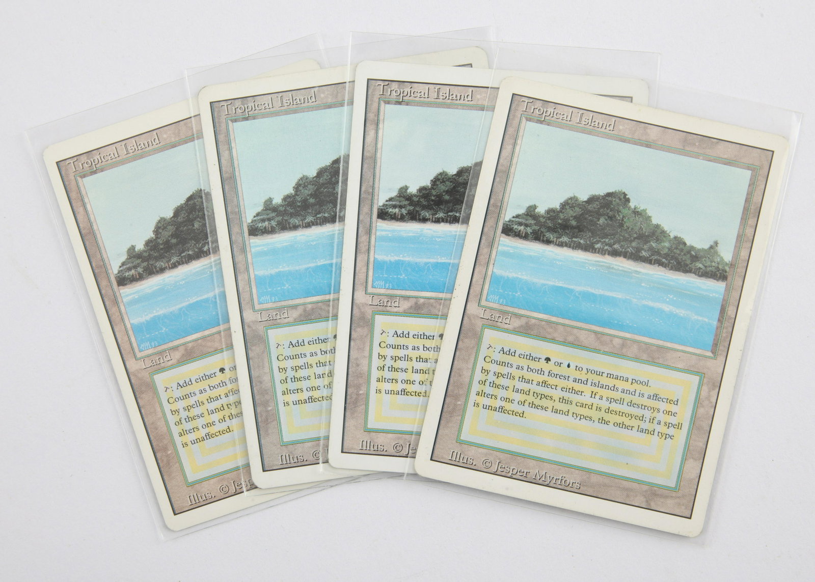 Magic The Gathering TCG Tropical Island x4 Revised (1 of 1)