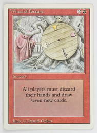 Magic The Gathering - Wheel of Fortune - Revised (