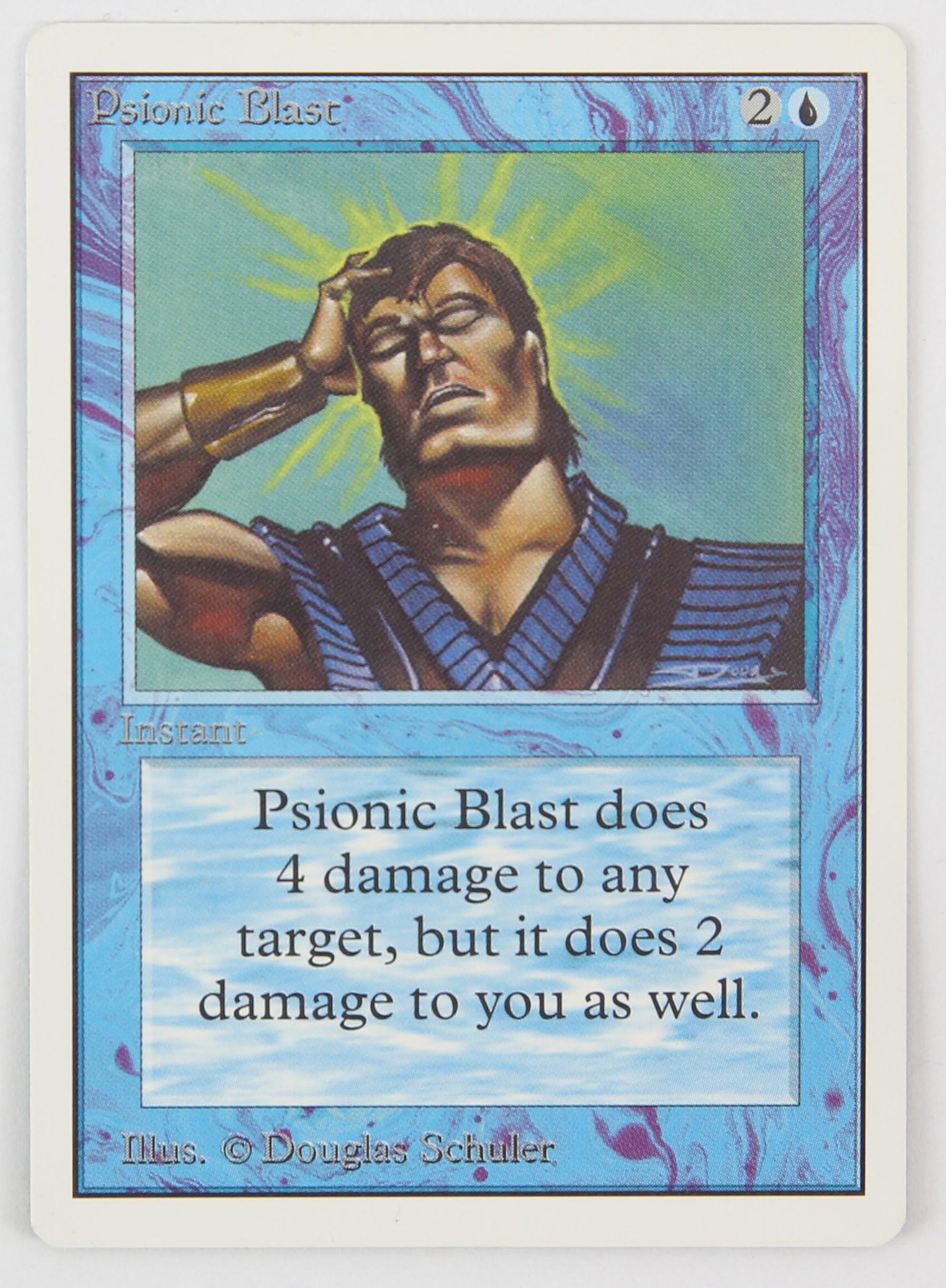 Magic The Gathering - Psionic Blast - Unlimited (1: Magic The Gathering - Psionic Blast - Unlimited (1993).This card is in Excellent condition.