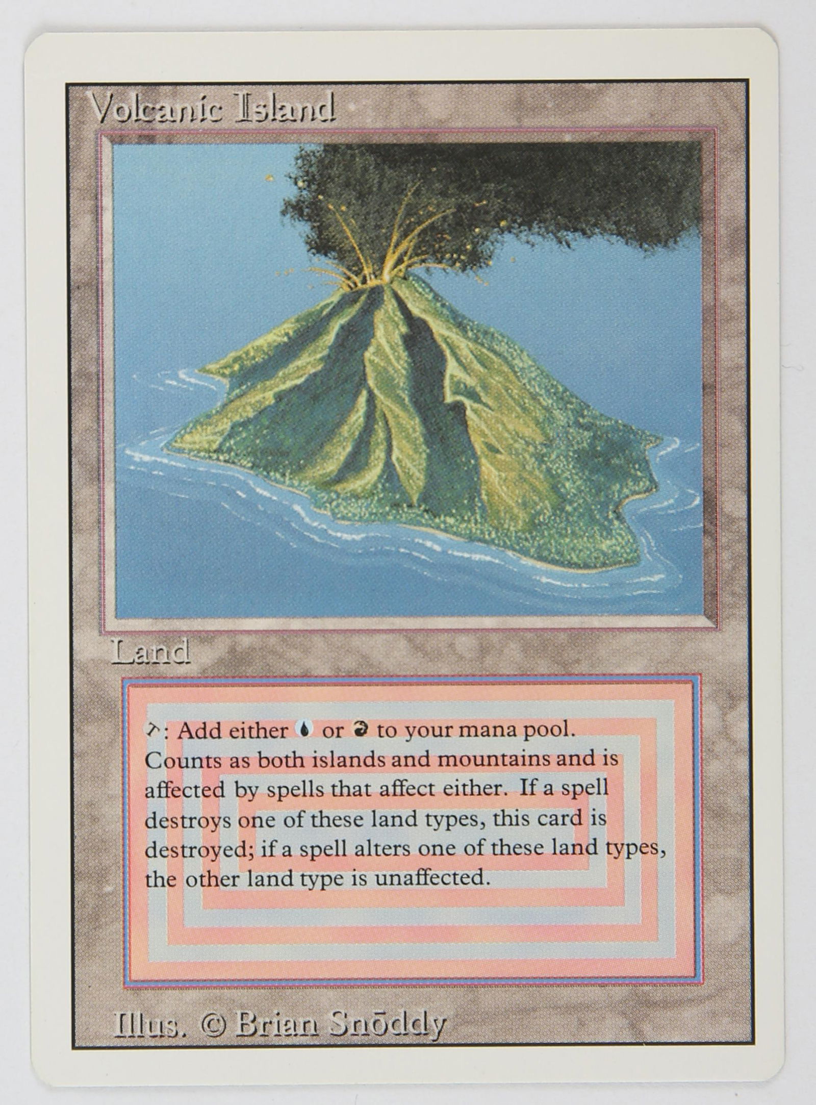 Magic The Gathering - Volcanic Island - Revised (1 (1 of 2)