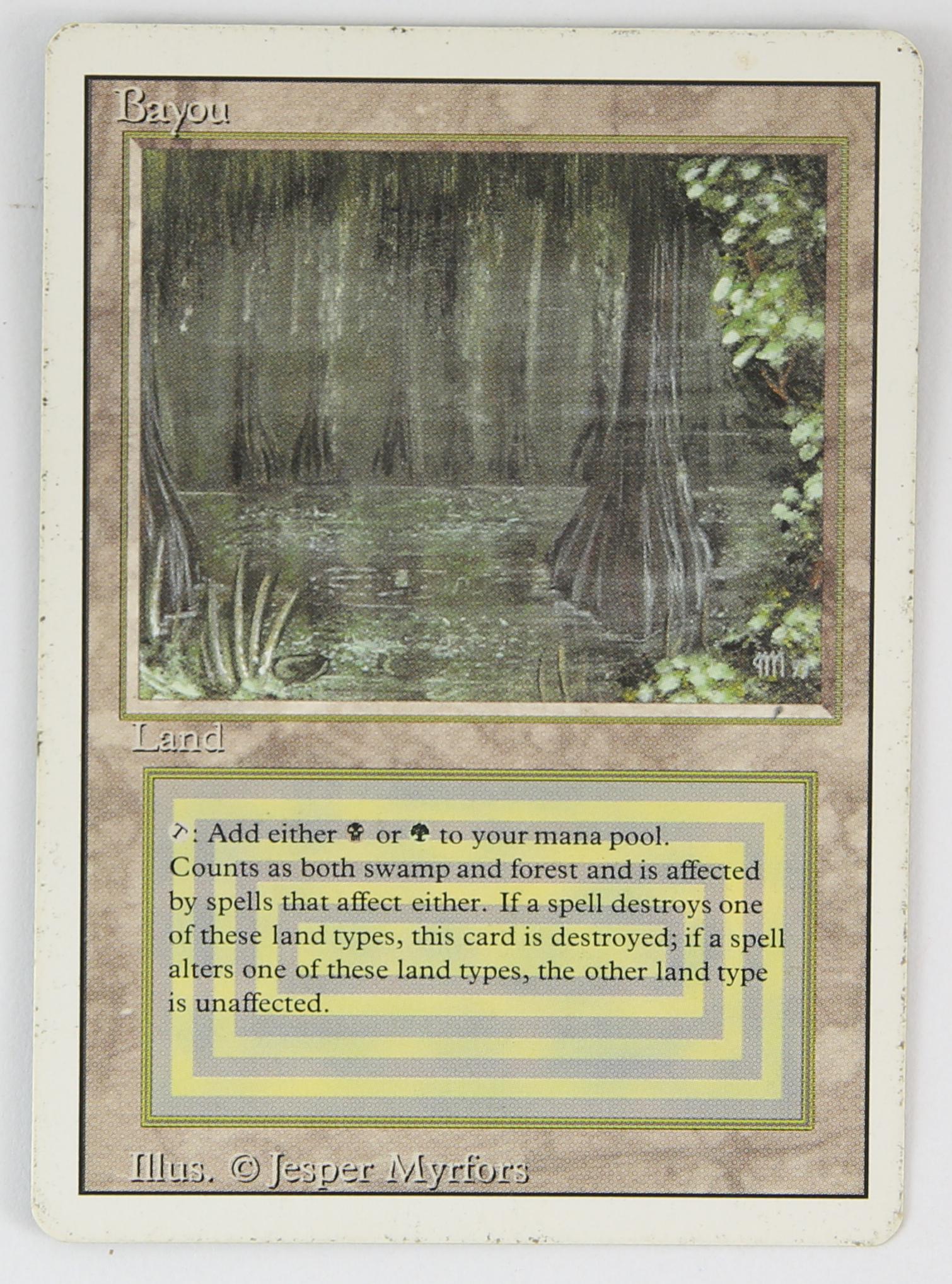 Magic The Gathering - Bayou - Revised (1994)This c (1 of 2)