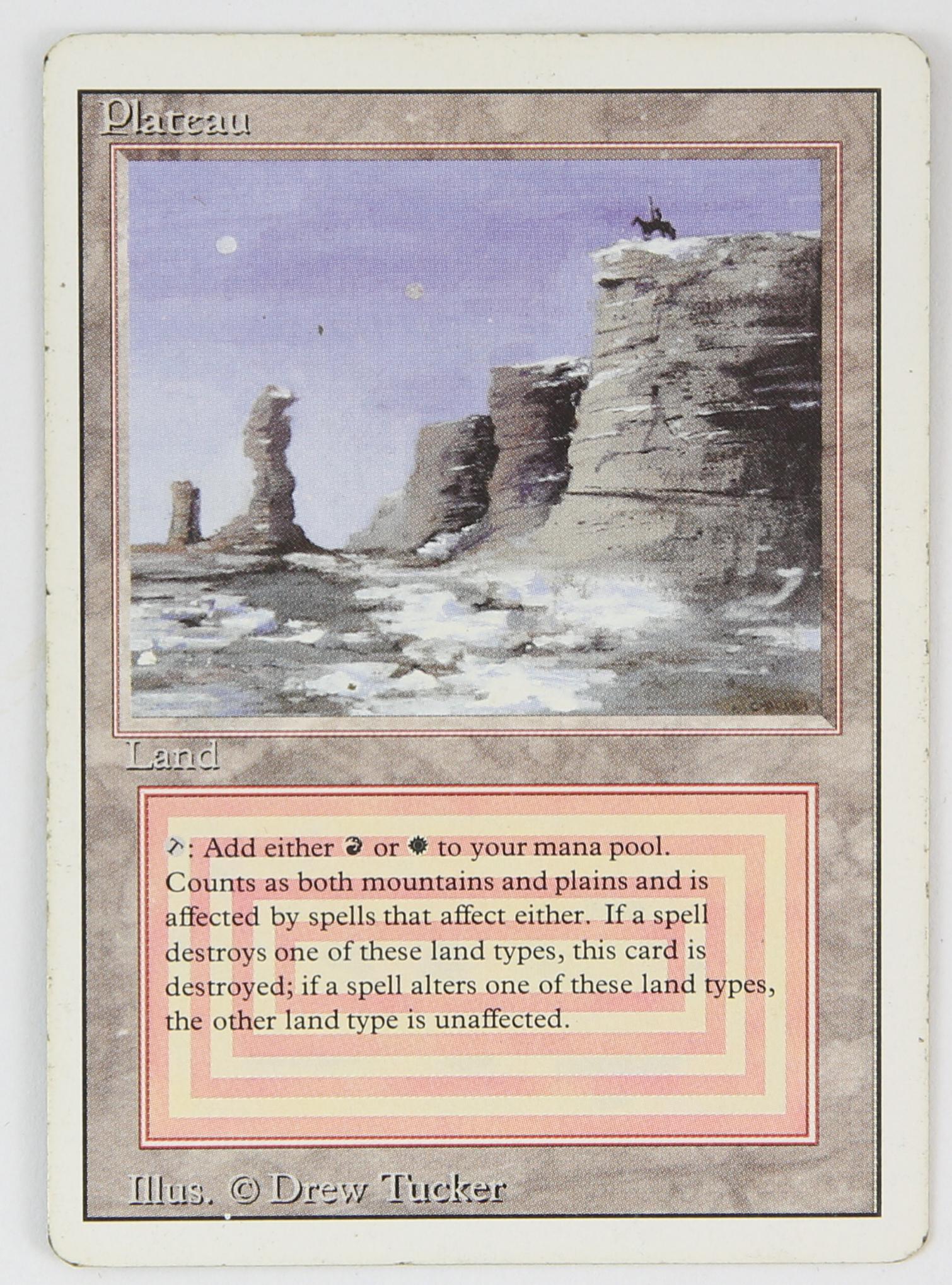 Magic The Gathering - Plateau - Revised (1994) Thi (1 of 2)
