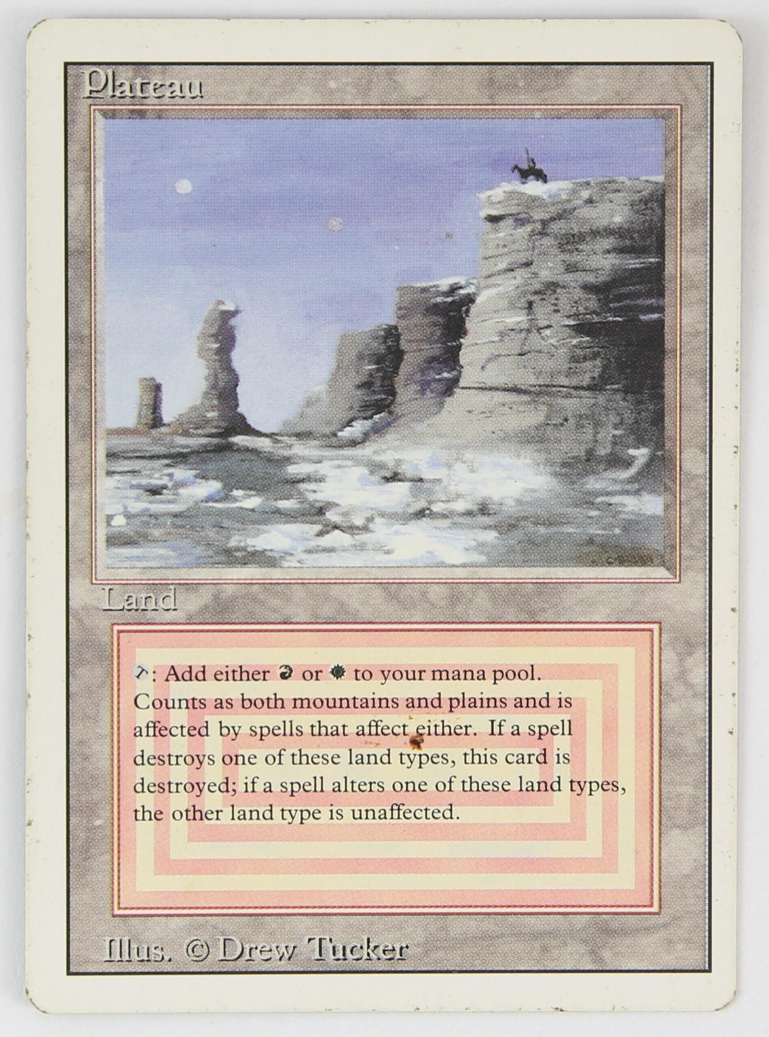 Magic The Gathering - Plateau - Revised (1994) Thi (1 of 2)