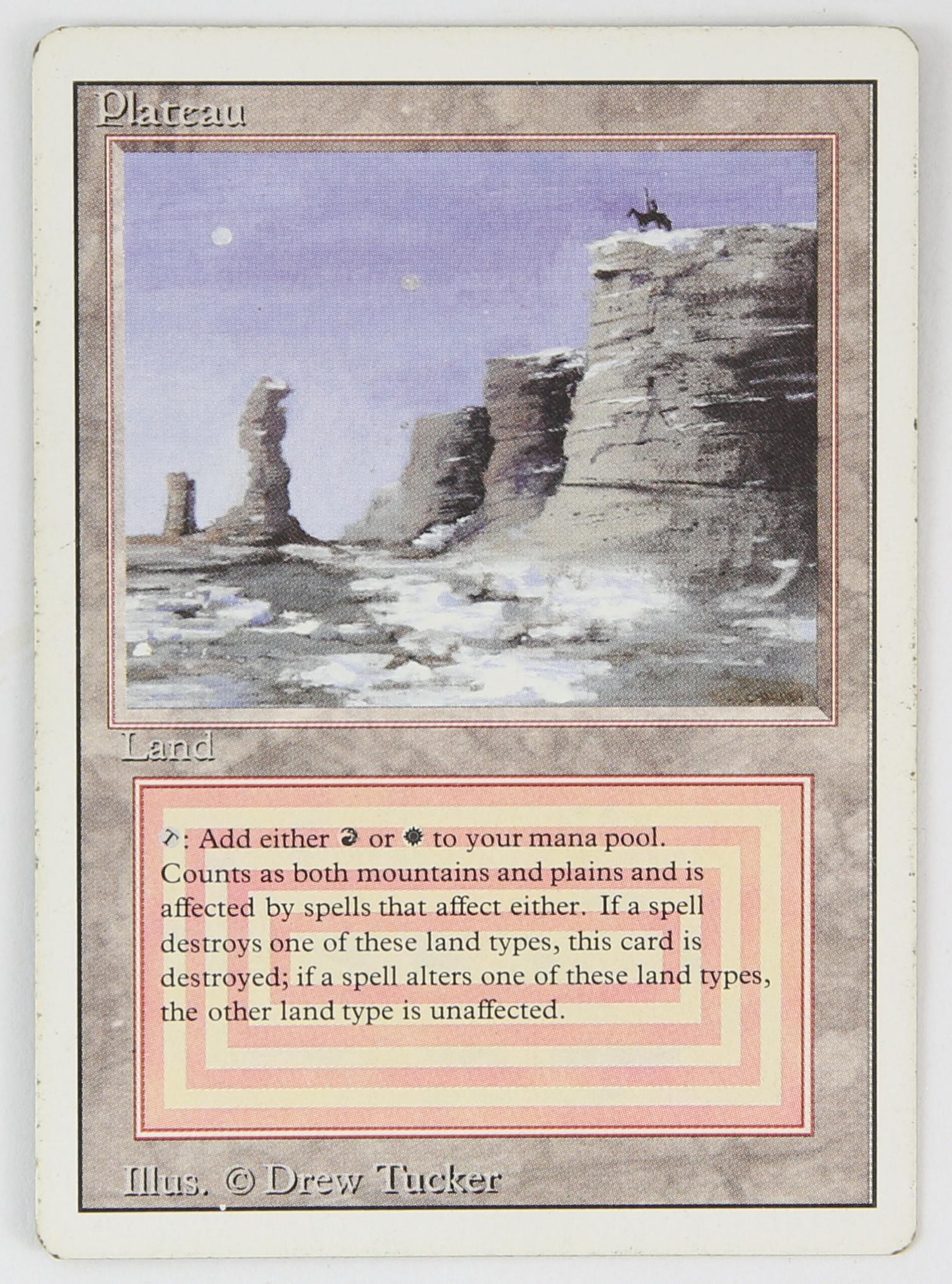 Magic The Gathering - Plateau - Revised (1994) Thi (1 of 2)