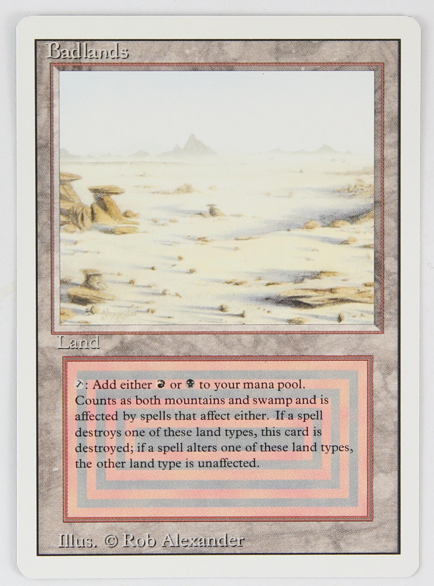 Magic The Gathering - Badlands - Revised (1994) Th (1 of 2)