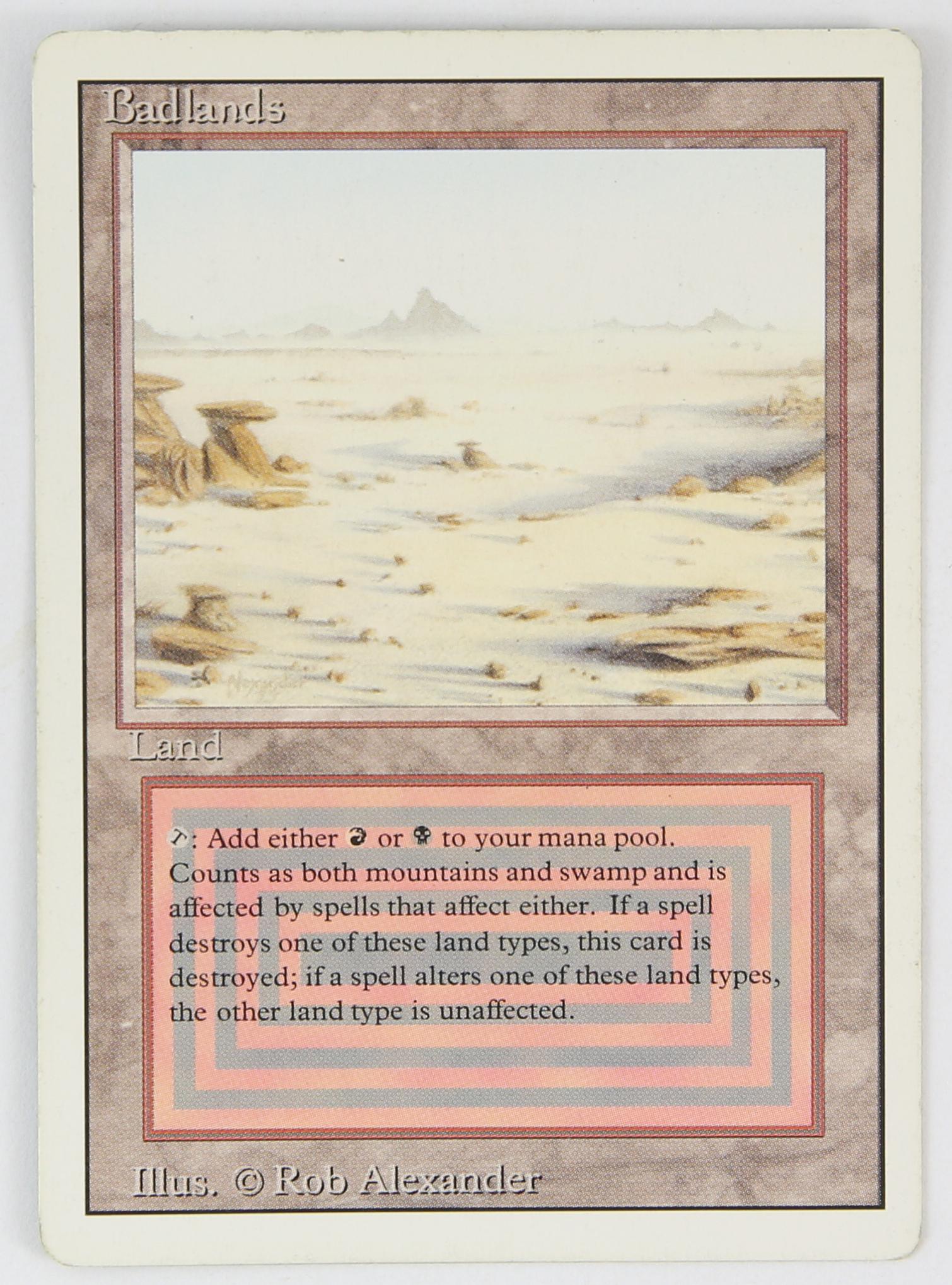 Magic The Gathering - Badlands - Revised (1994) Th (1 of 2)