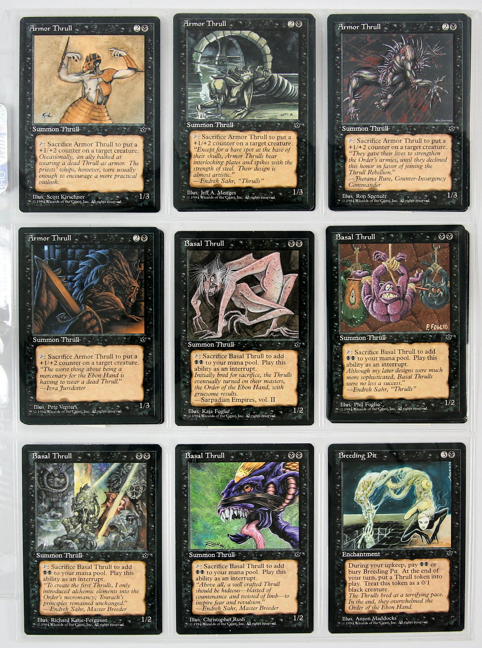 Magic The Gathering - Fallen Empires Complete set (1 of 20)