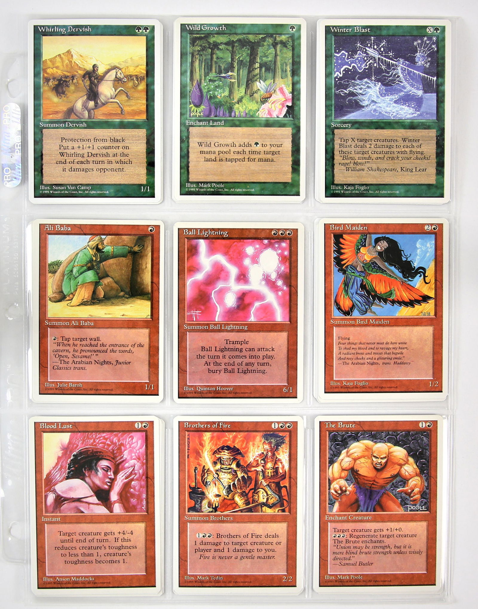 Magic The Gathering - 4th Edition Complete set (19 (1 of 20)