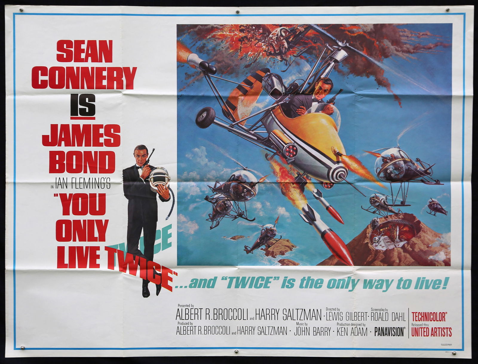 James Bond You Only Live Twice (1967) US Subway 'L (1 of 1)