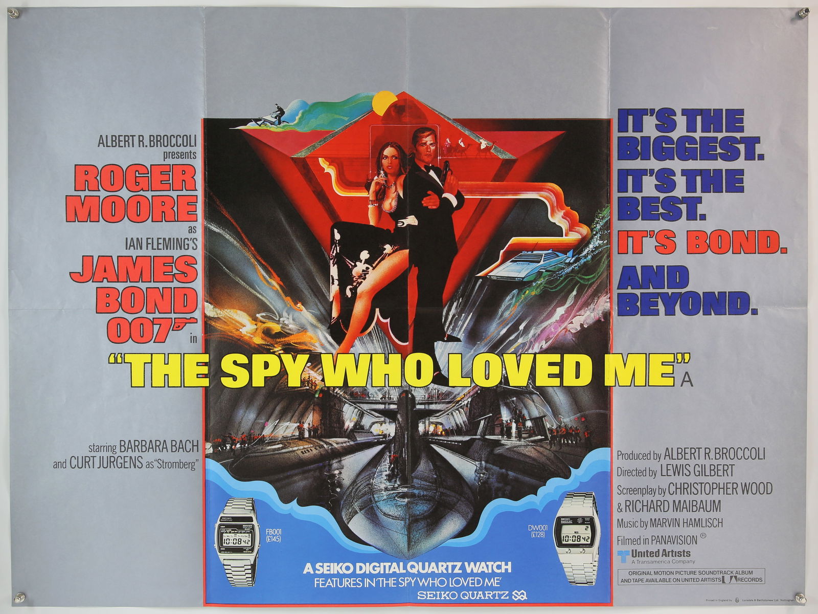 James Bond The Spy Who Loved Me (1977) British Qua (1 of 2)