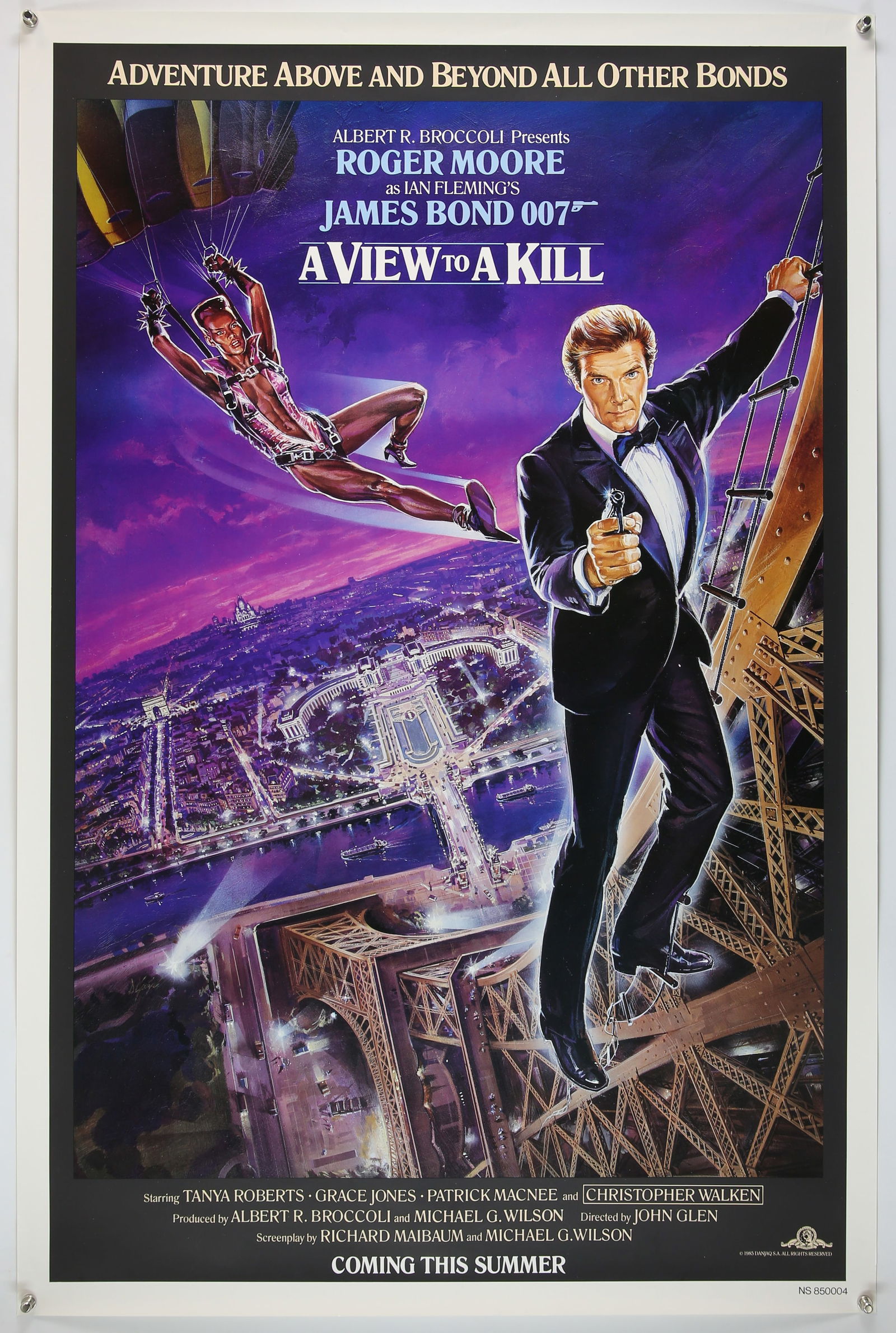 James Bond A View To A Kill (1985) Advance One She (1 of 2)