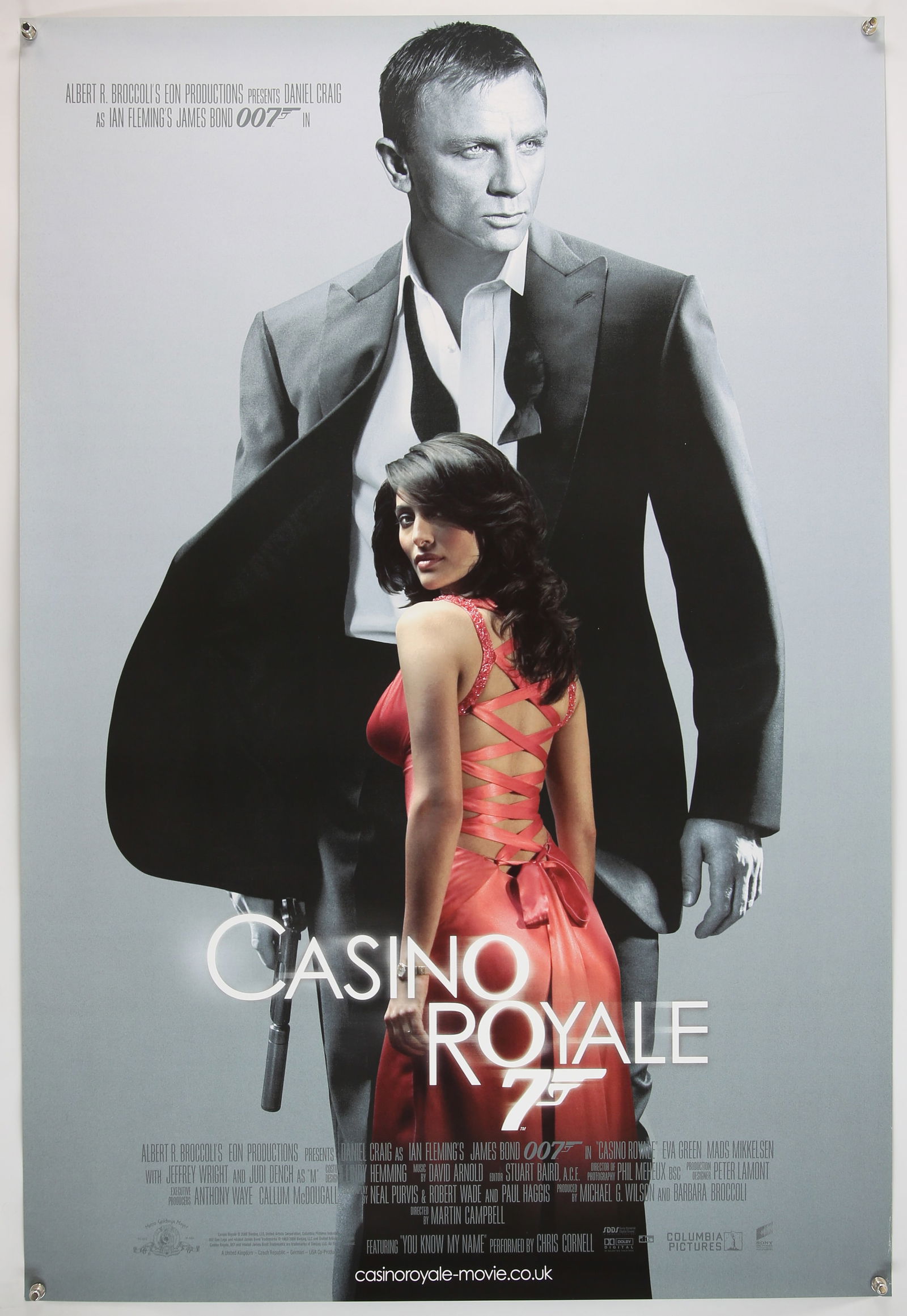 James Bond Casino Royale (2006) UK One Sheet film (1 of 2)