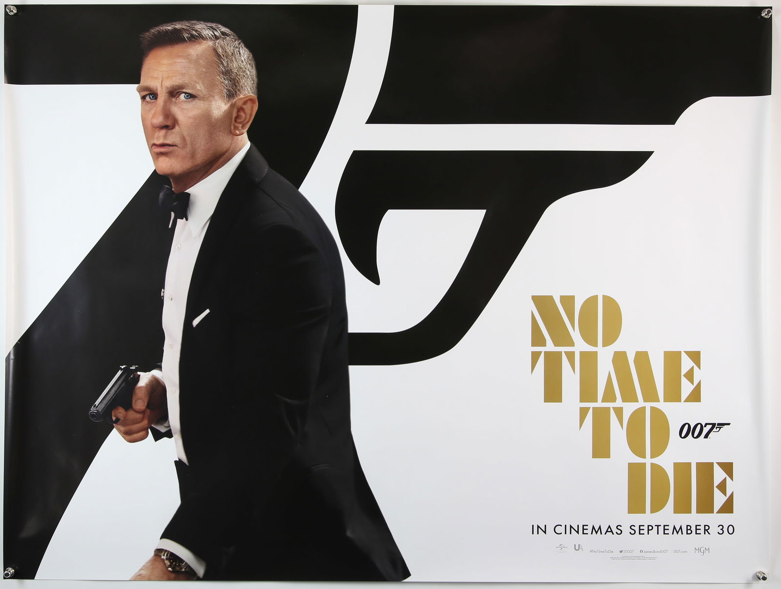 James Bond No Time To Die (2020) Main teaser Briti (1 of 1)