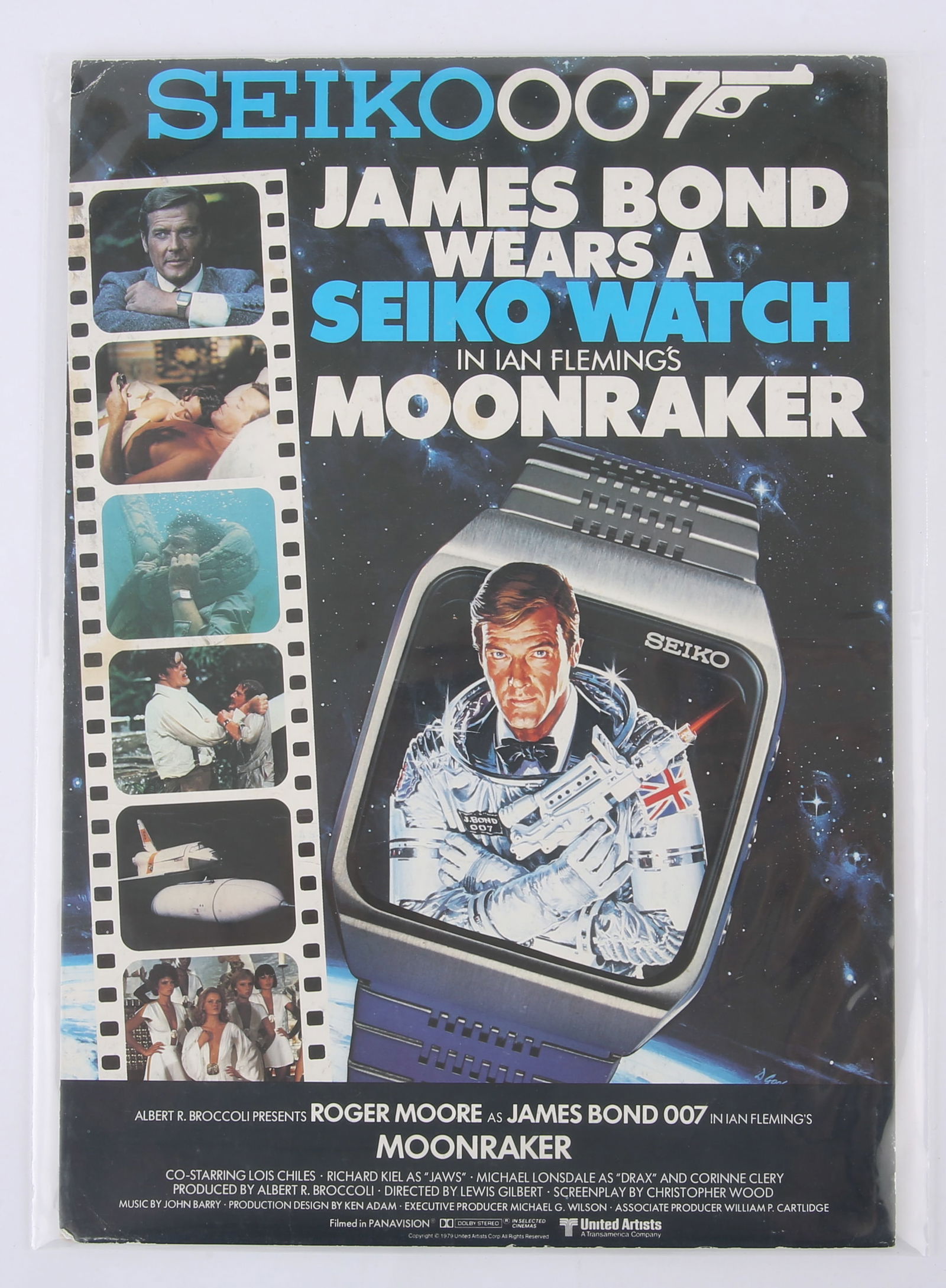 Moonraker seiko watch store
