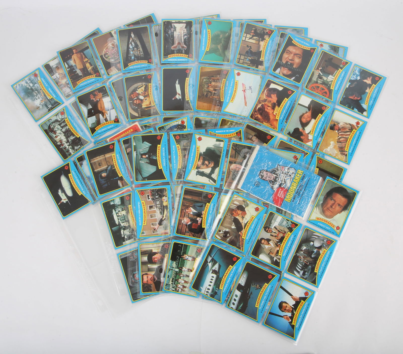 James Bond Moonraker (1979) Set of 99 trading card (1 of 20)
